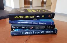 Stack of Finance Books