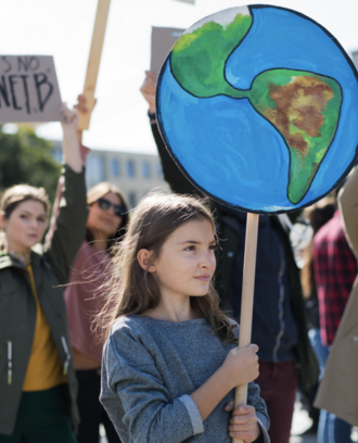 Climate protest 