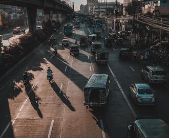 Traffic in Manila, Philippines