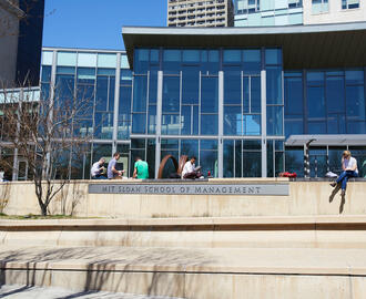 A photo of MIT Sloan