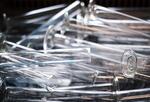 A stack of test tubes