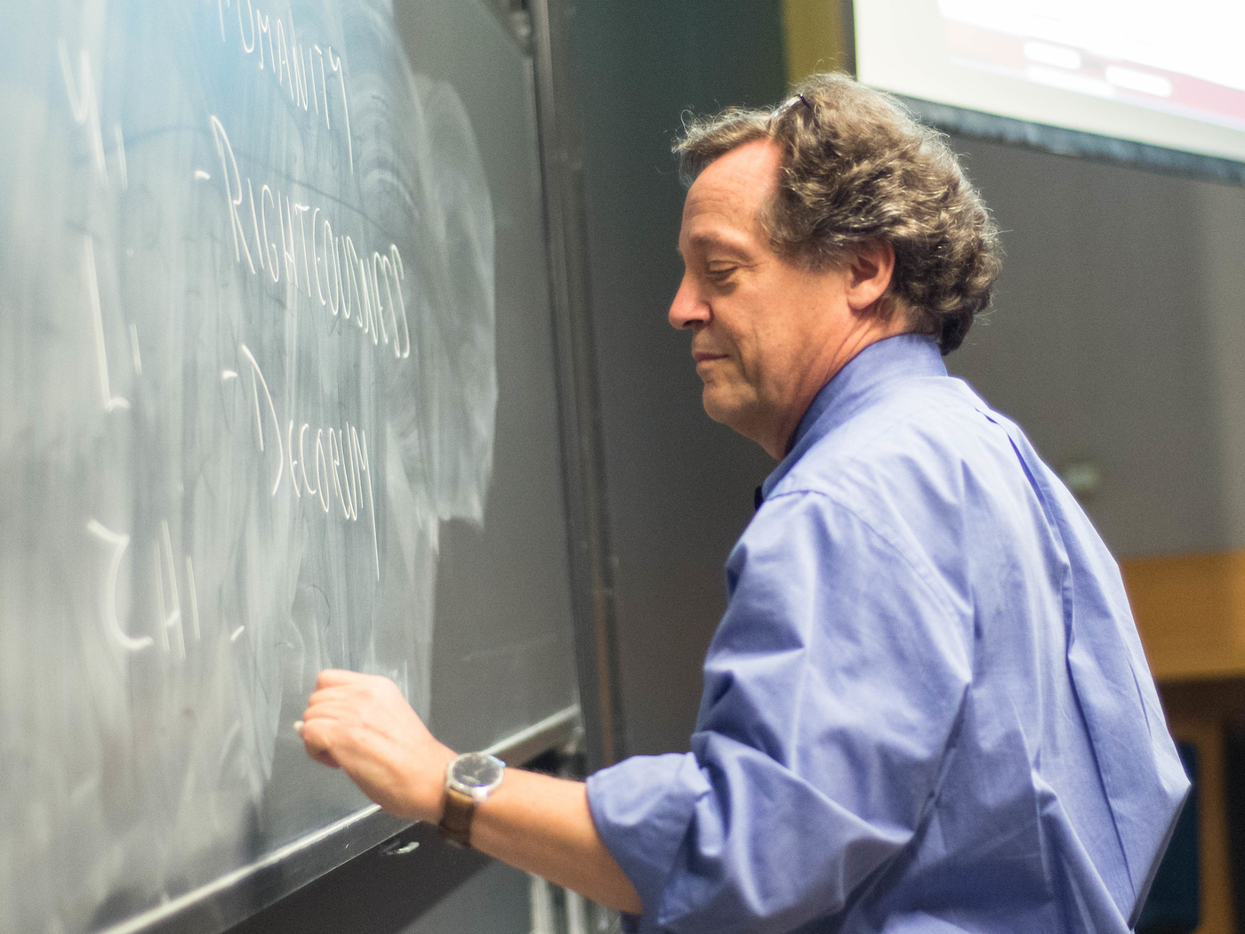 MIT Sloan faculty in classroom