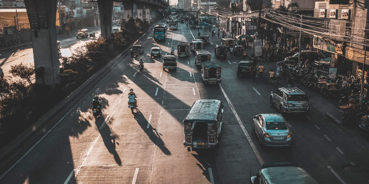Traffic in Manila, Philippines