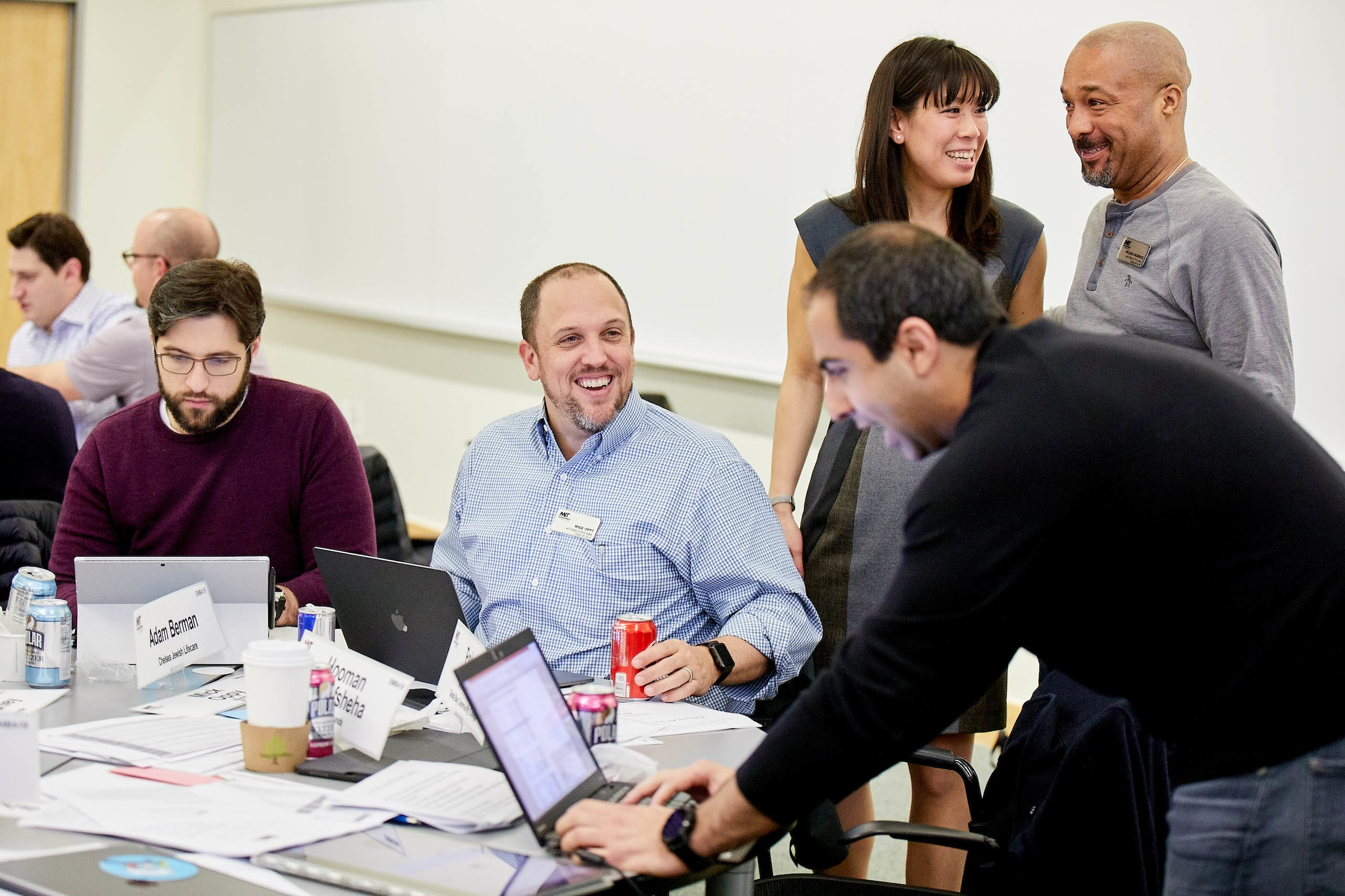 MIT EMBA Students in class