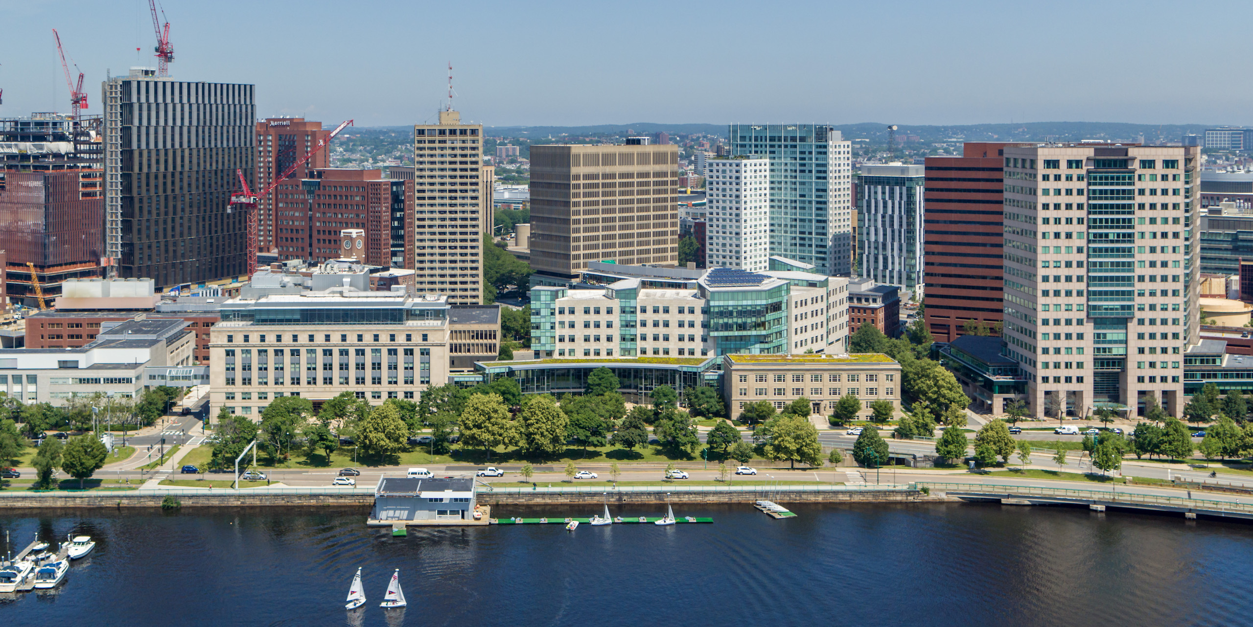 MIT Sloan Aerial Shot