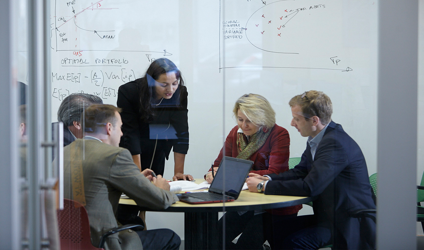 EMBA 2013 class study room