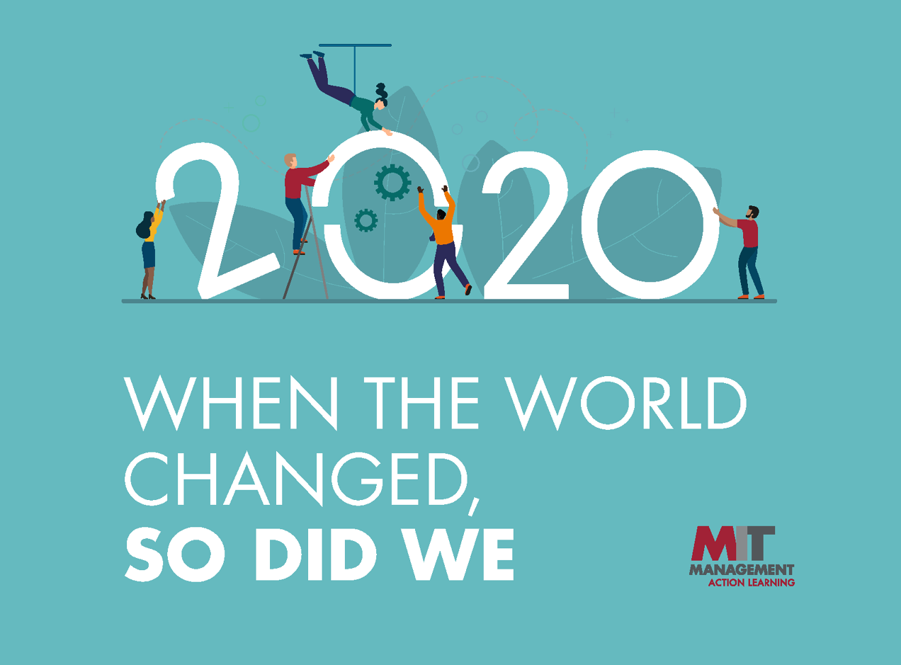 Graphic that says 2020: When the World Changed, So Did We
