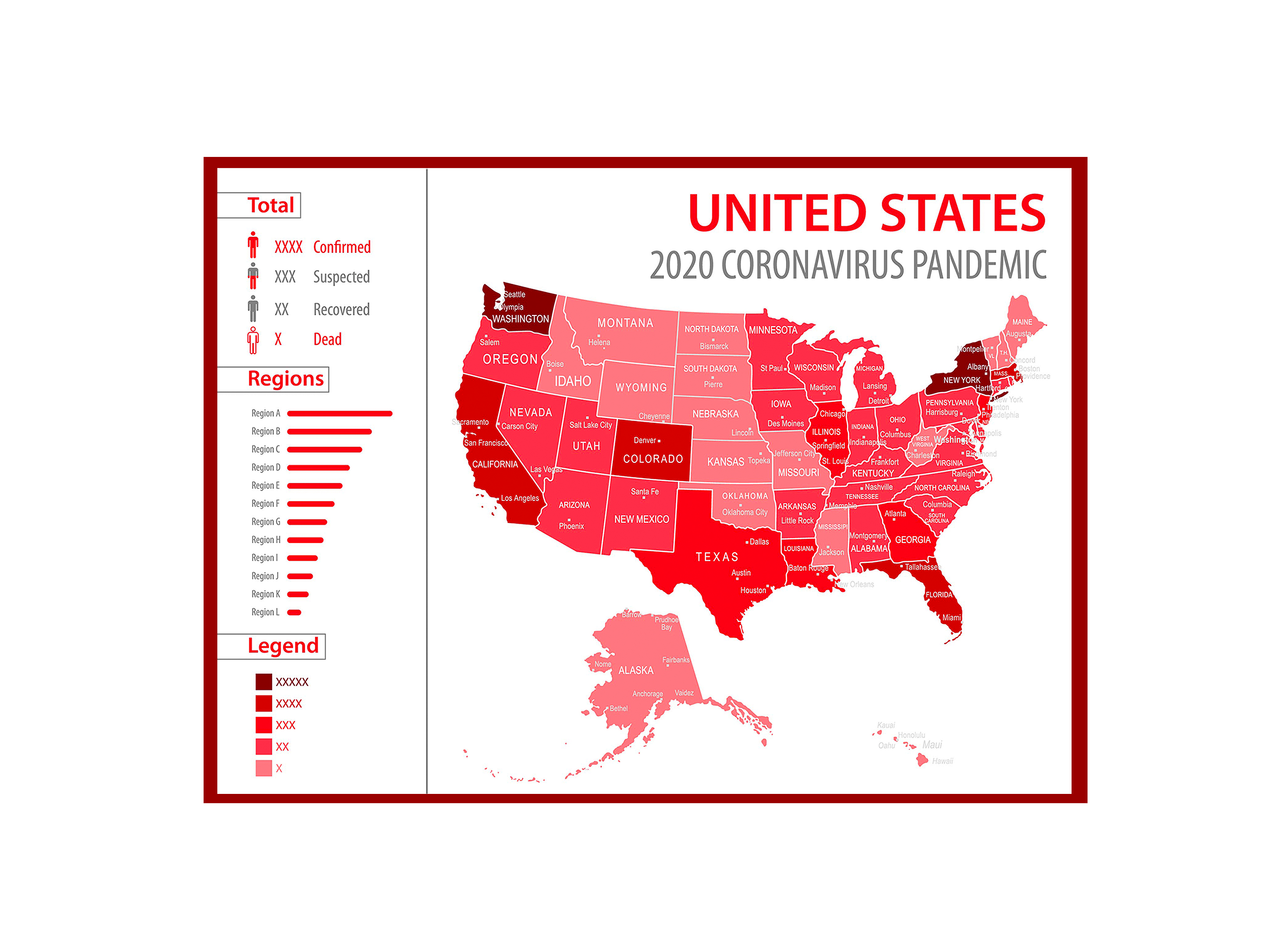 US COVID Map