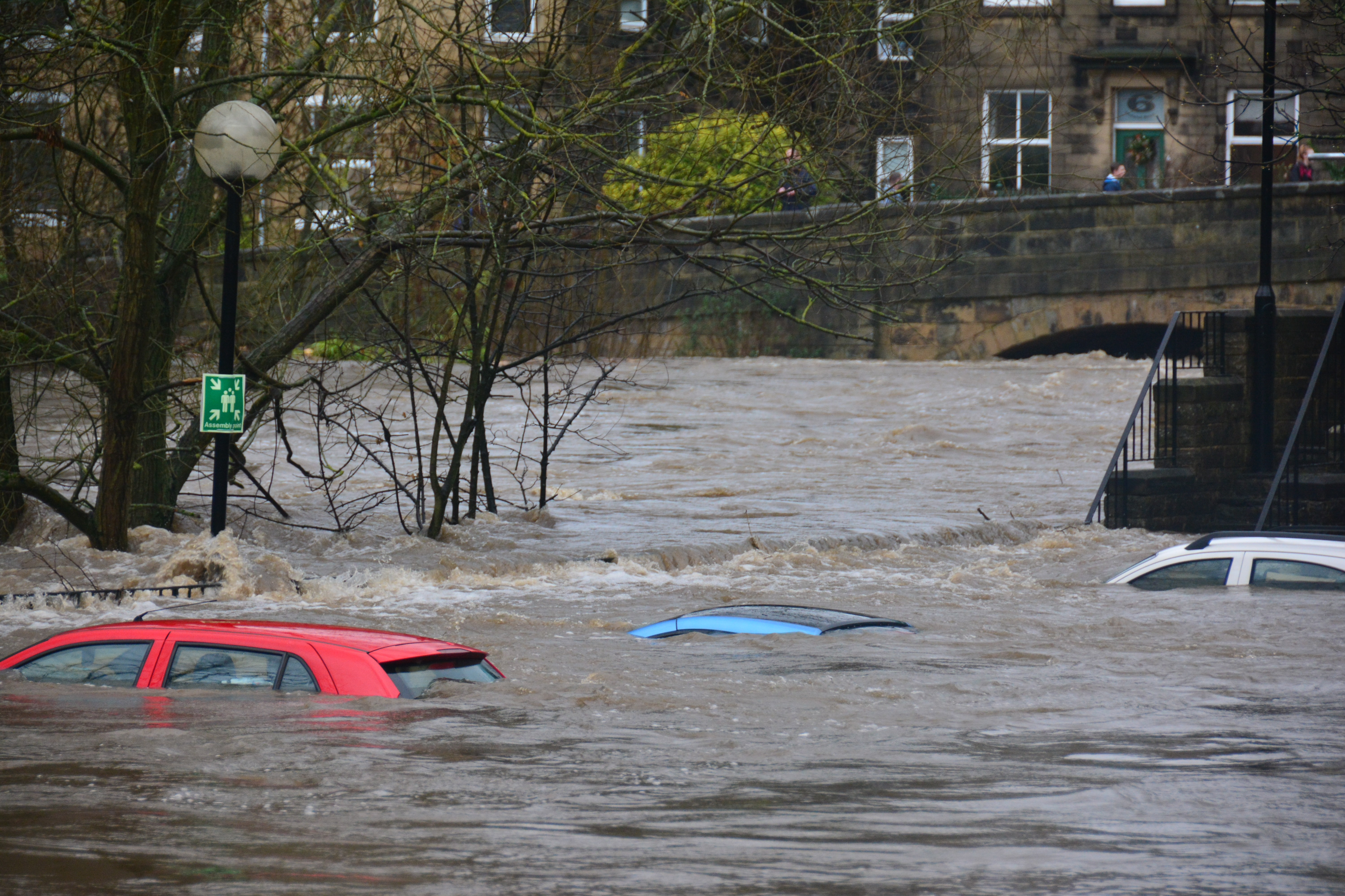 Street flooding.