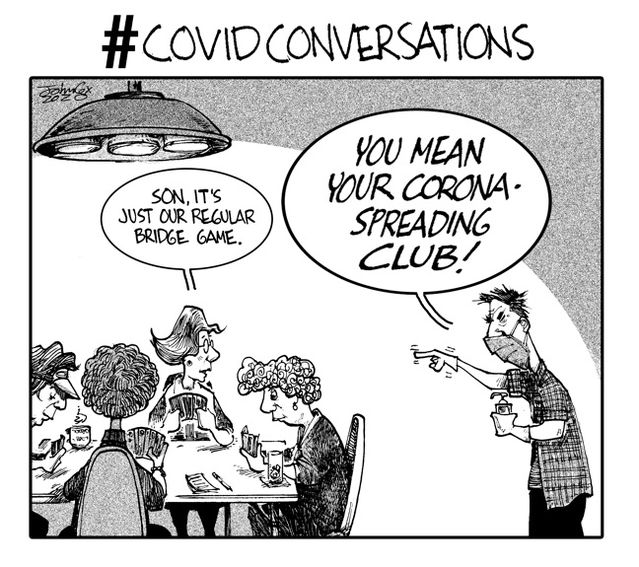 COVID-19 conversations comic