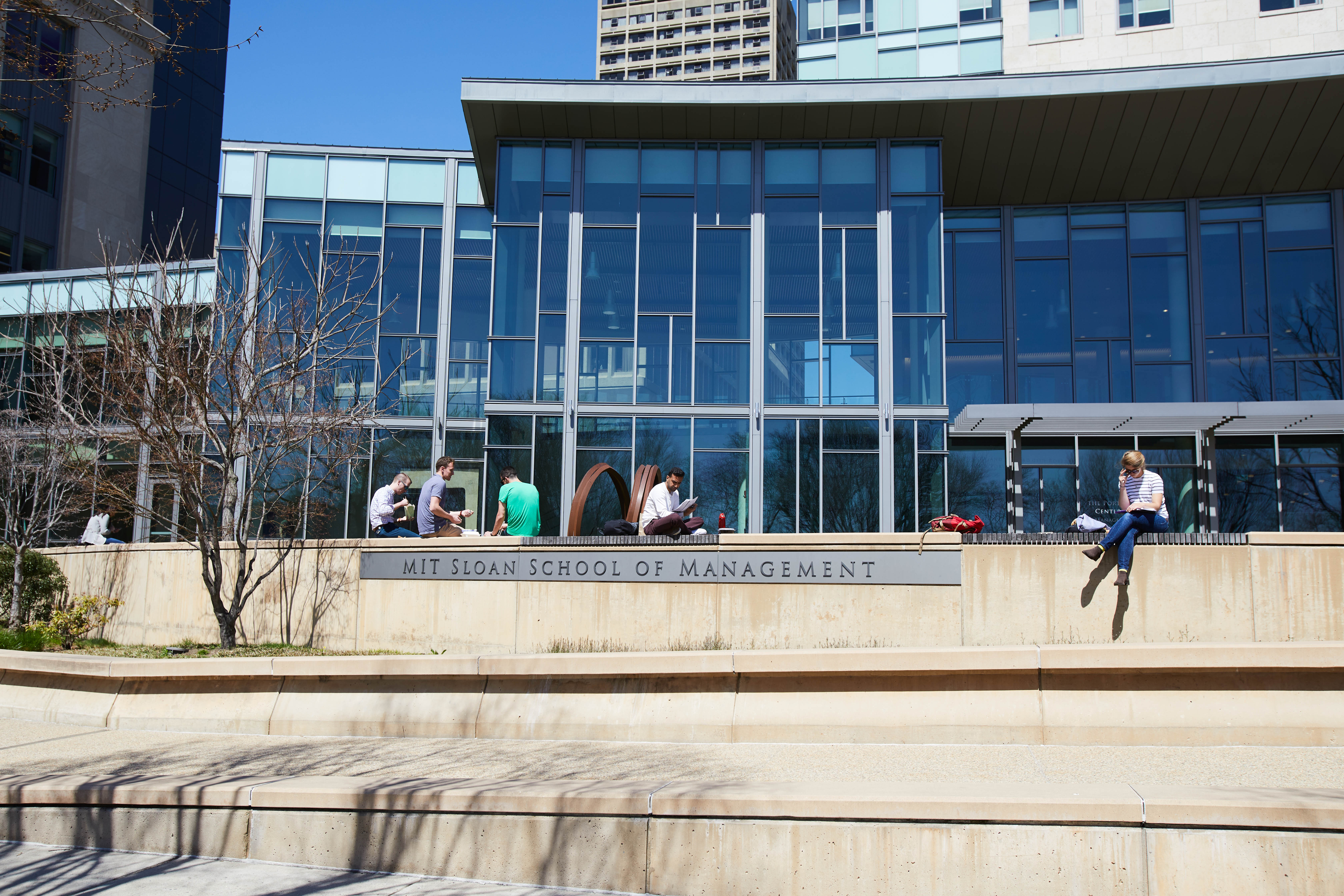 A photo of MIT Sloan