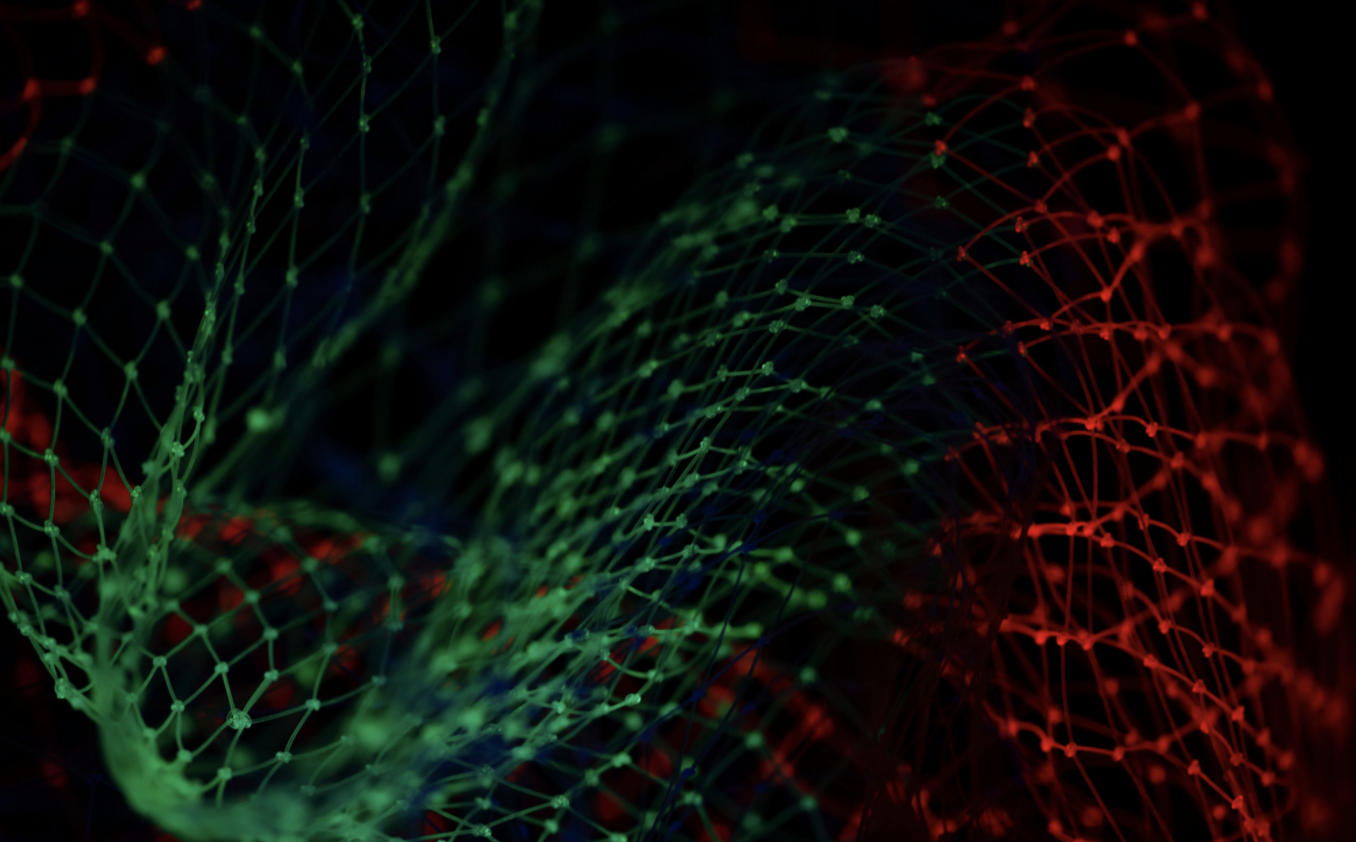 Image of green and red color arrays