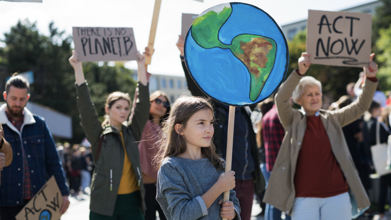 Climate protest