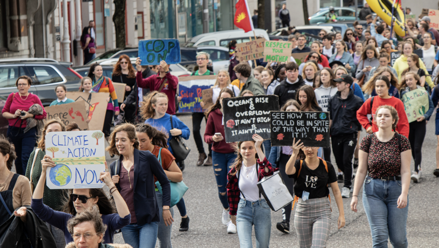 Climate protest