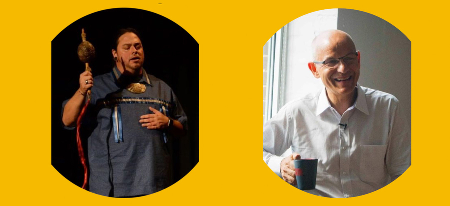 Event graphic featuring Wahde Galisgewi and David Robertson