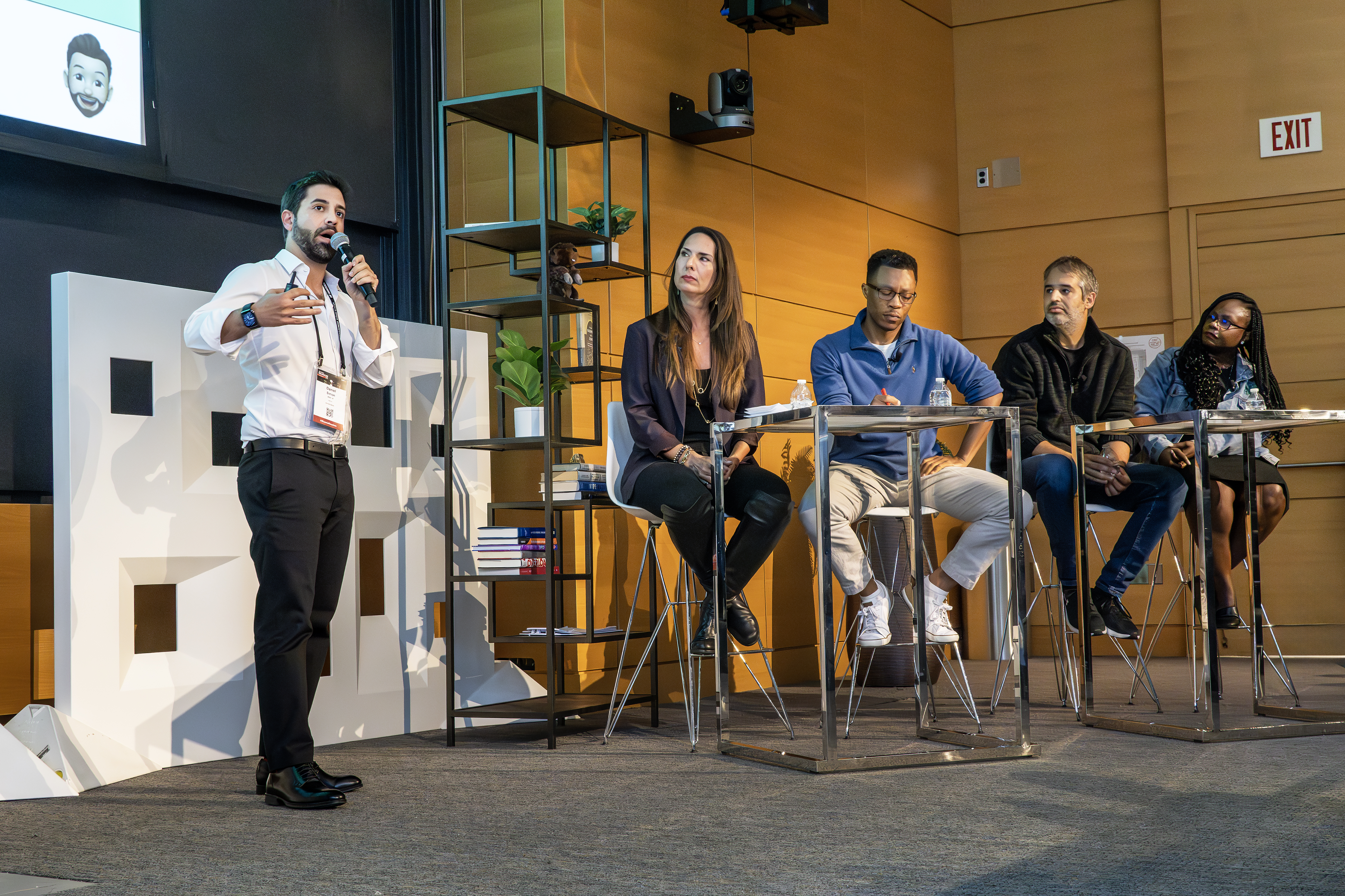 Presenters at MIT Sloan Innovation Showcase