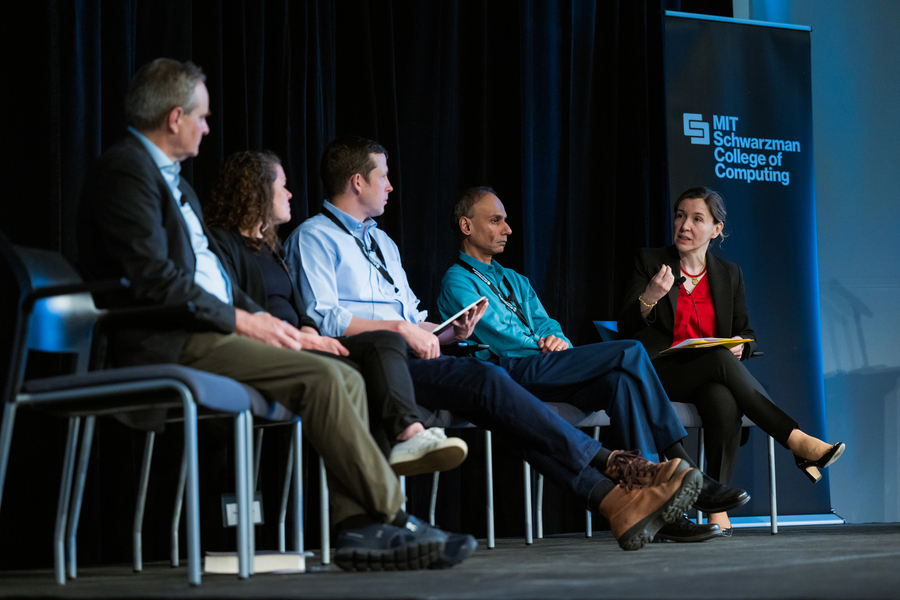 MIT faculty members discuss the implications of data and algorithms at the SERC Symposium