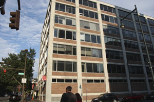 MIT Building E19 exterior.