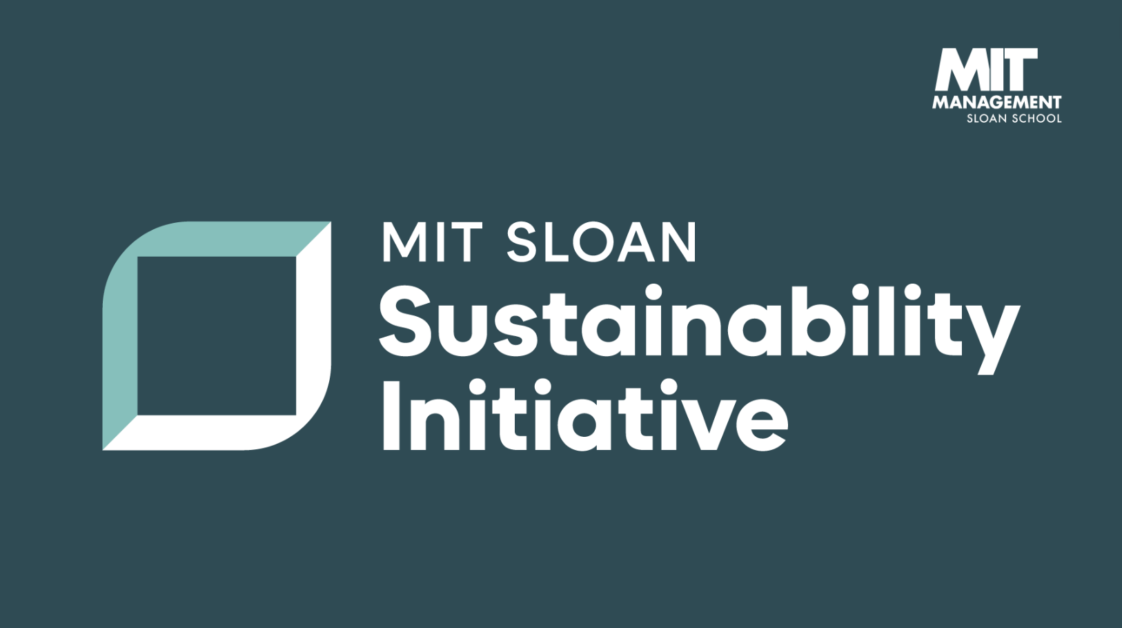 MIT Sloan Sustainability Initiative