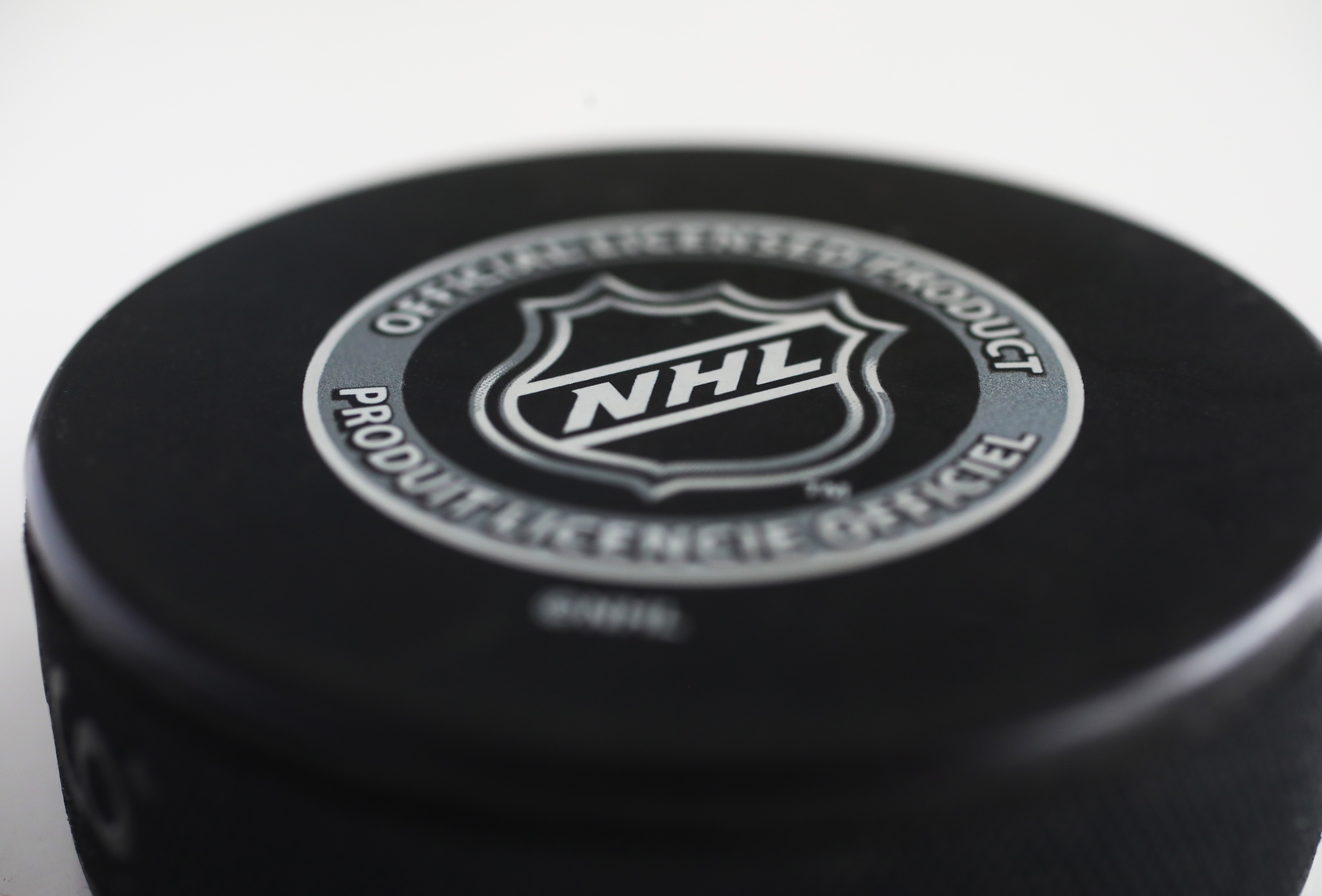 NHL hockey puck