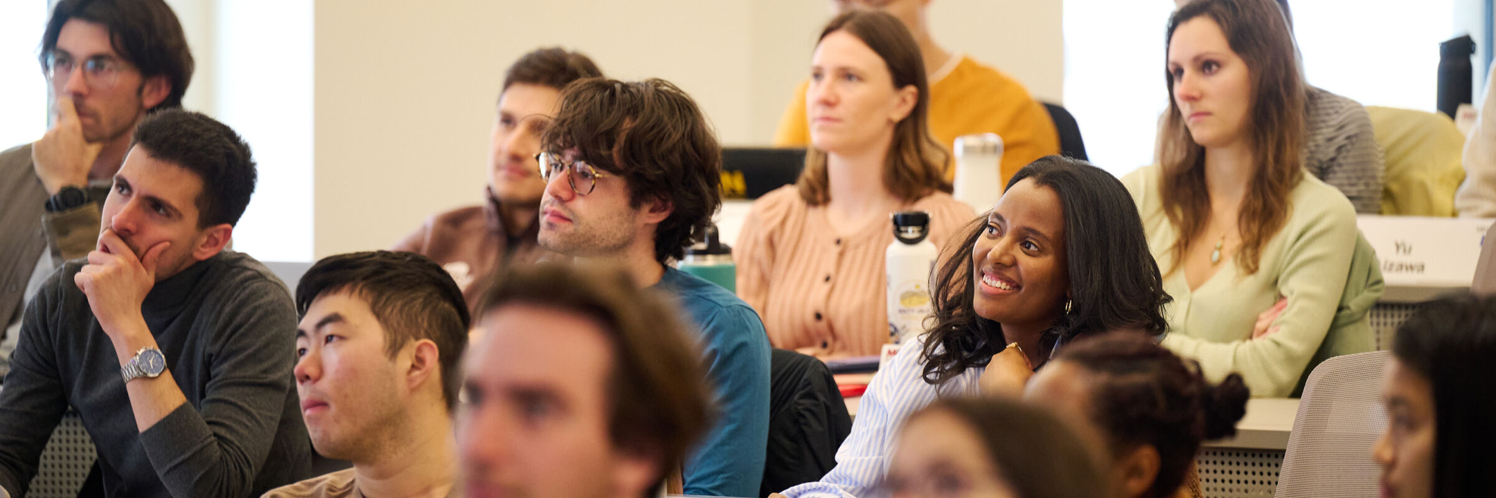 Students in a classroom