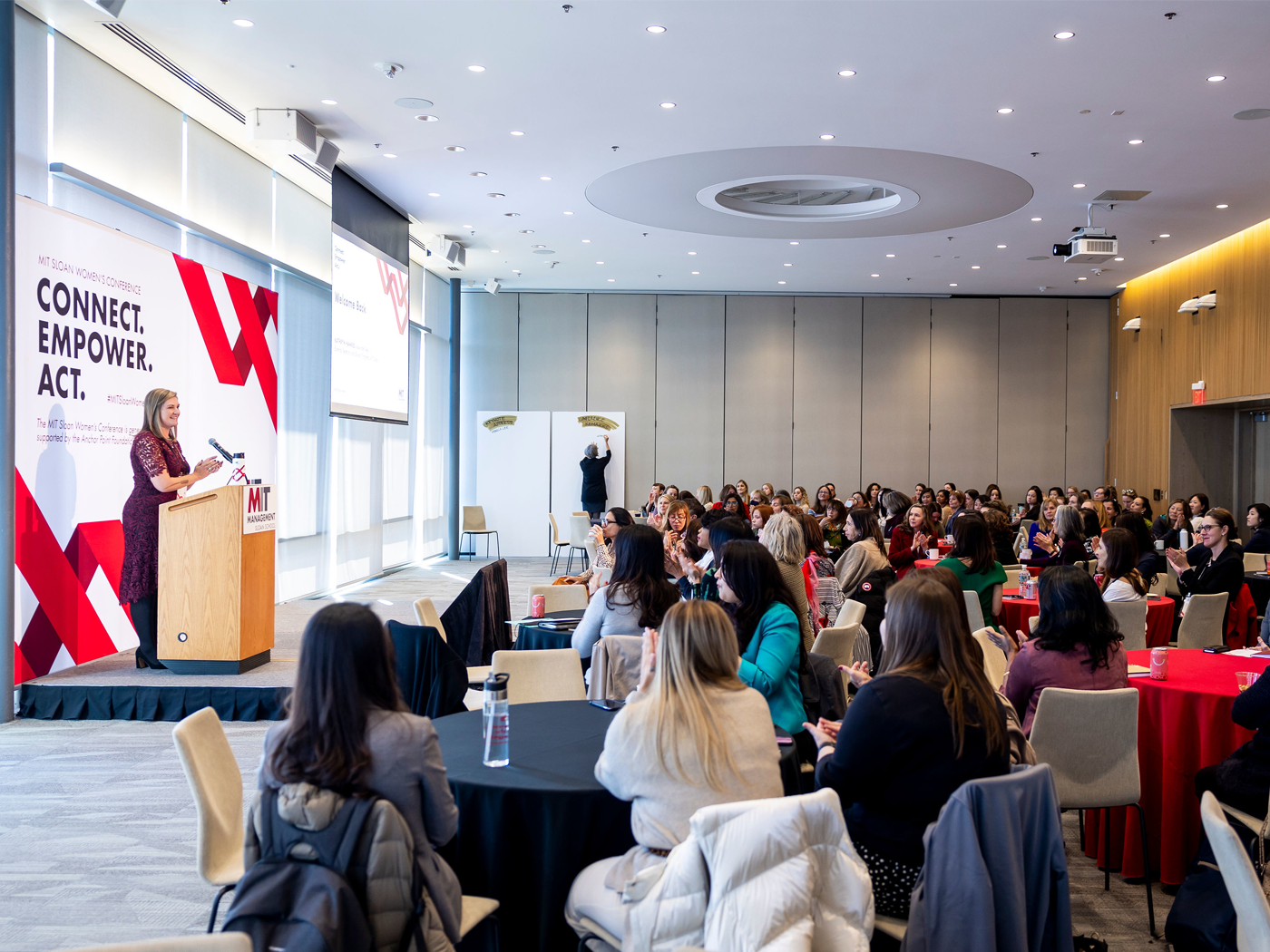 Alumni at 2022 Women's Conference in Samberg Conference Center