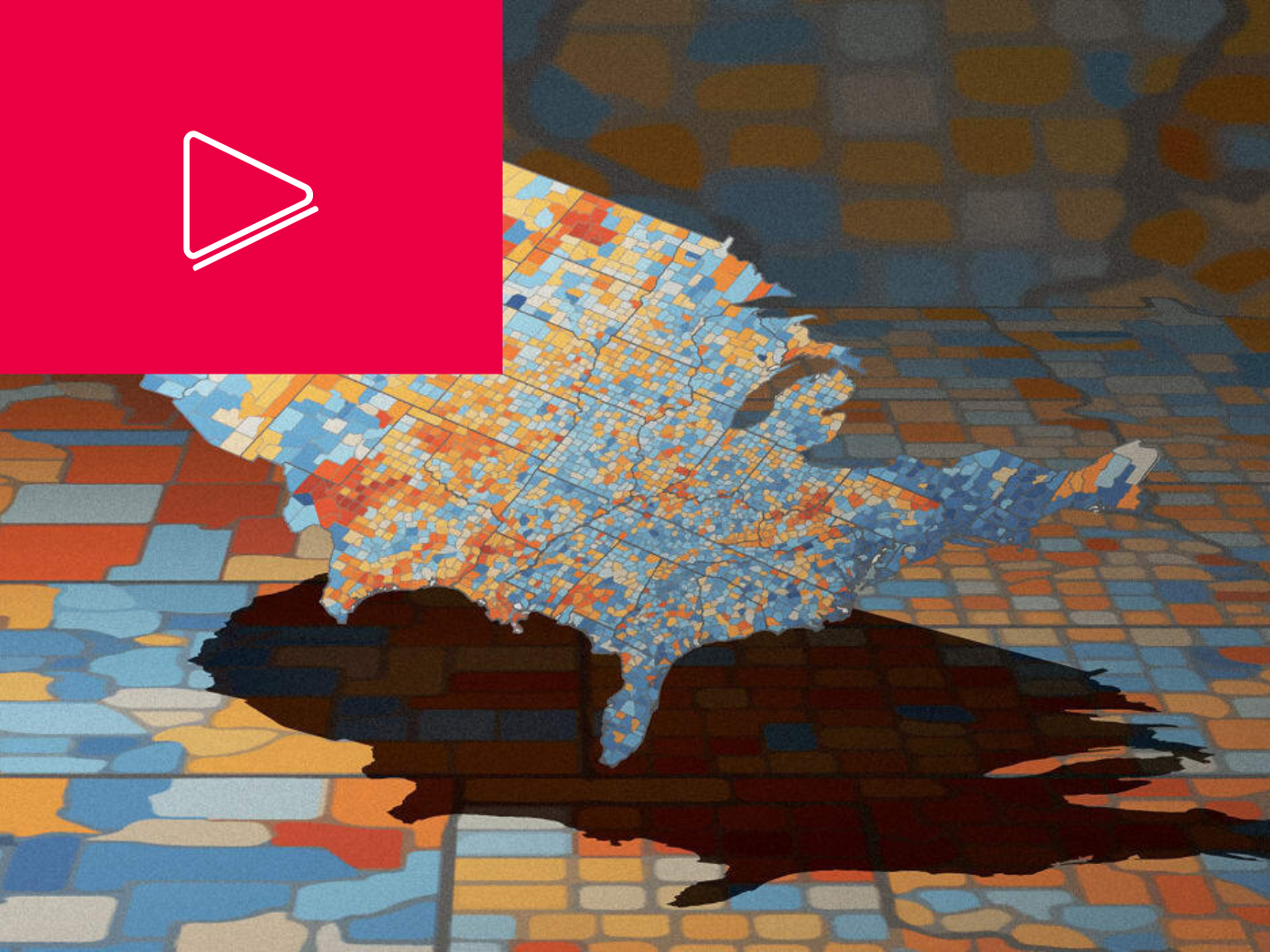 Map of US counties with play button Thumbnail