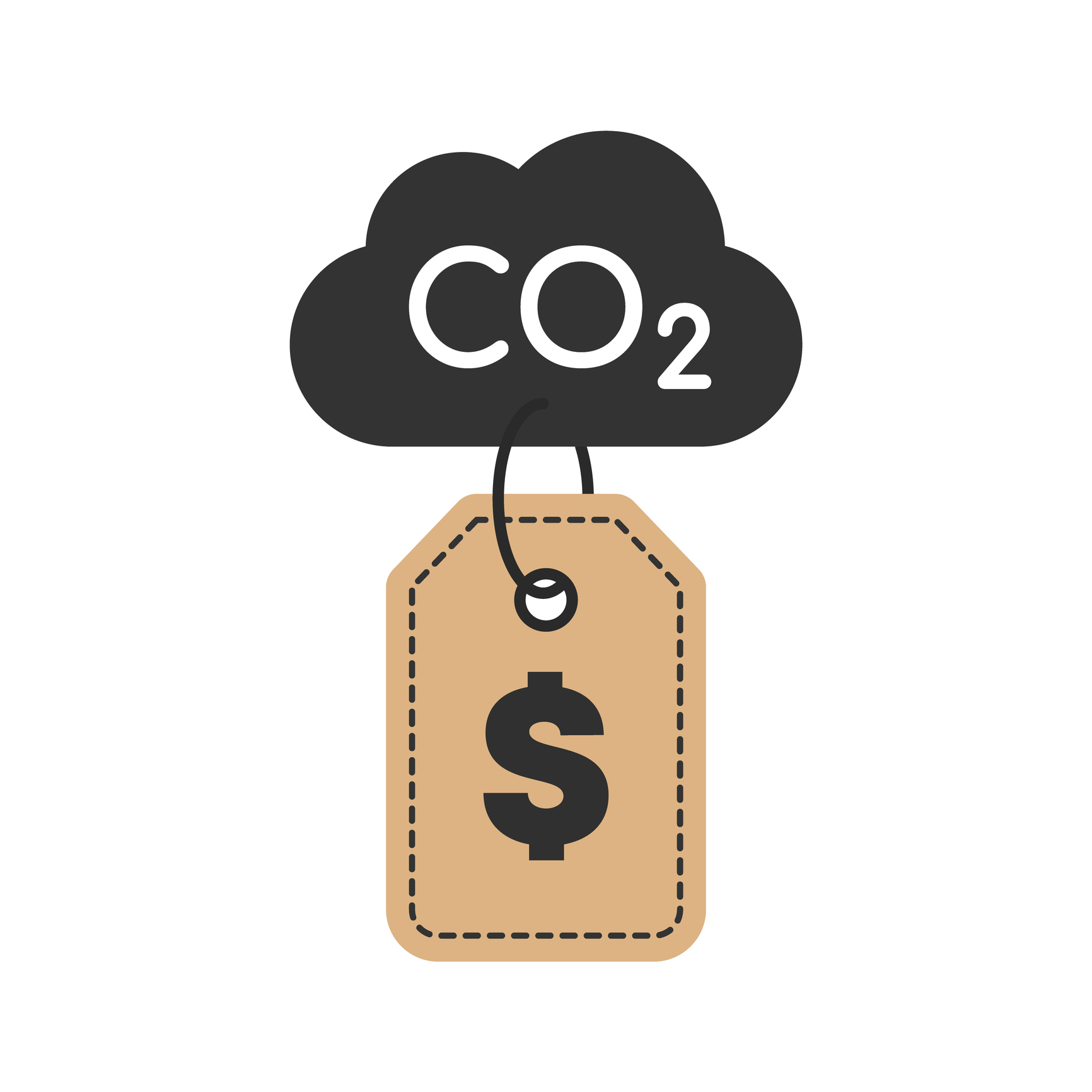 Carbon price tag