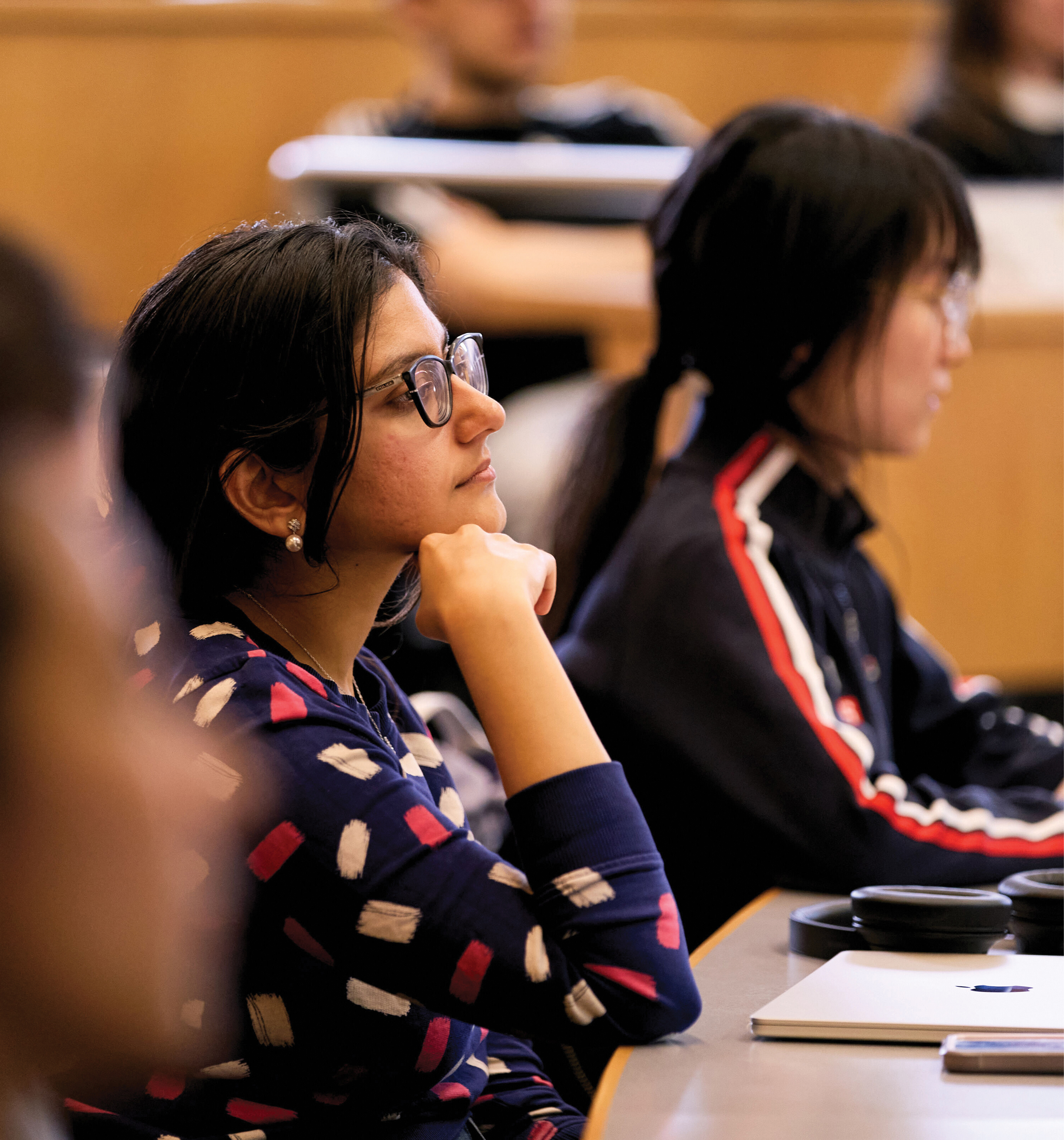 Students in the classroom