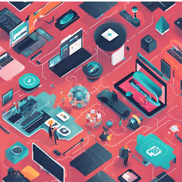 graphic of a circuit board