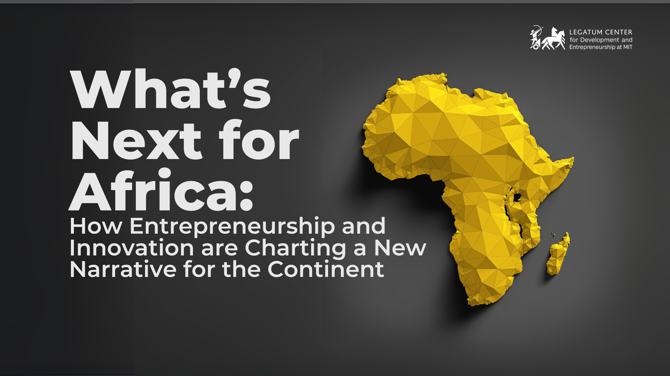 Graphic that reads the title of the paper with a picture of Africa