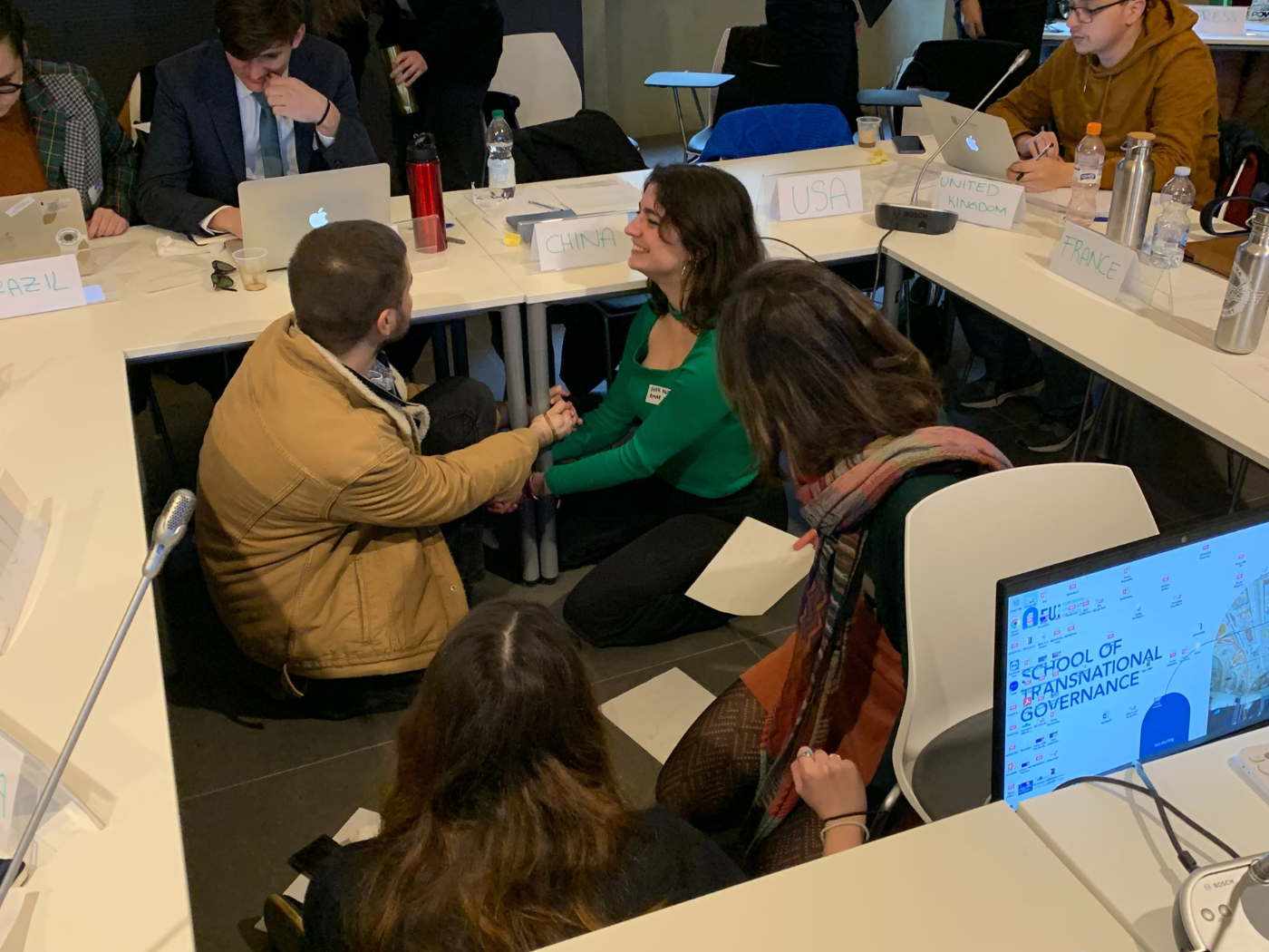 Climate action simulation