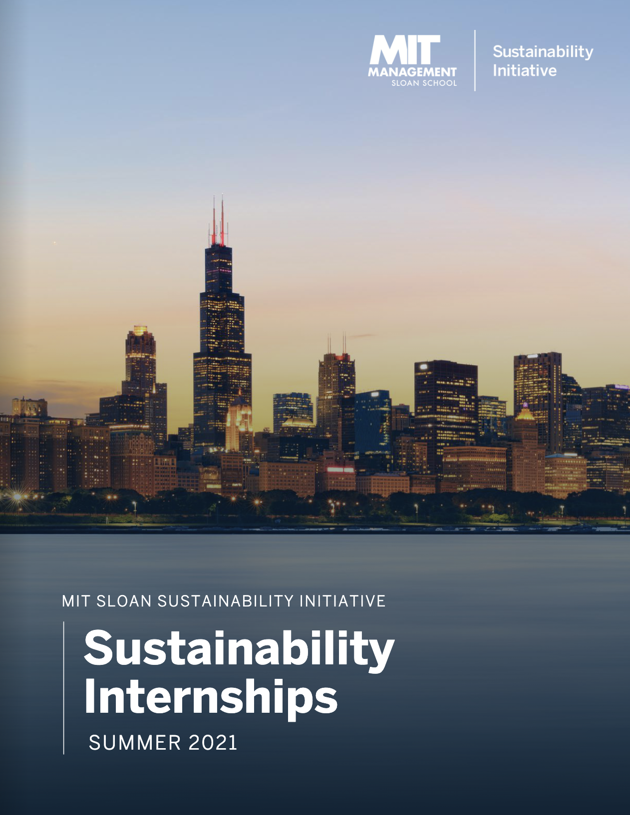 2021 Sustainability Intern Roundup Report Cover