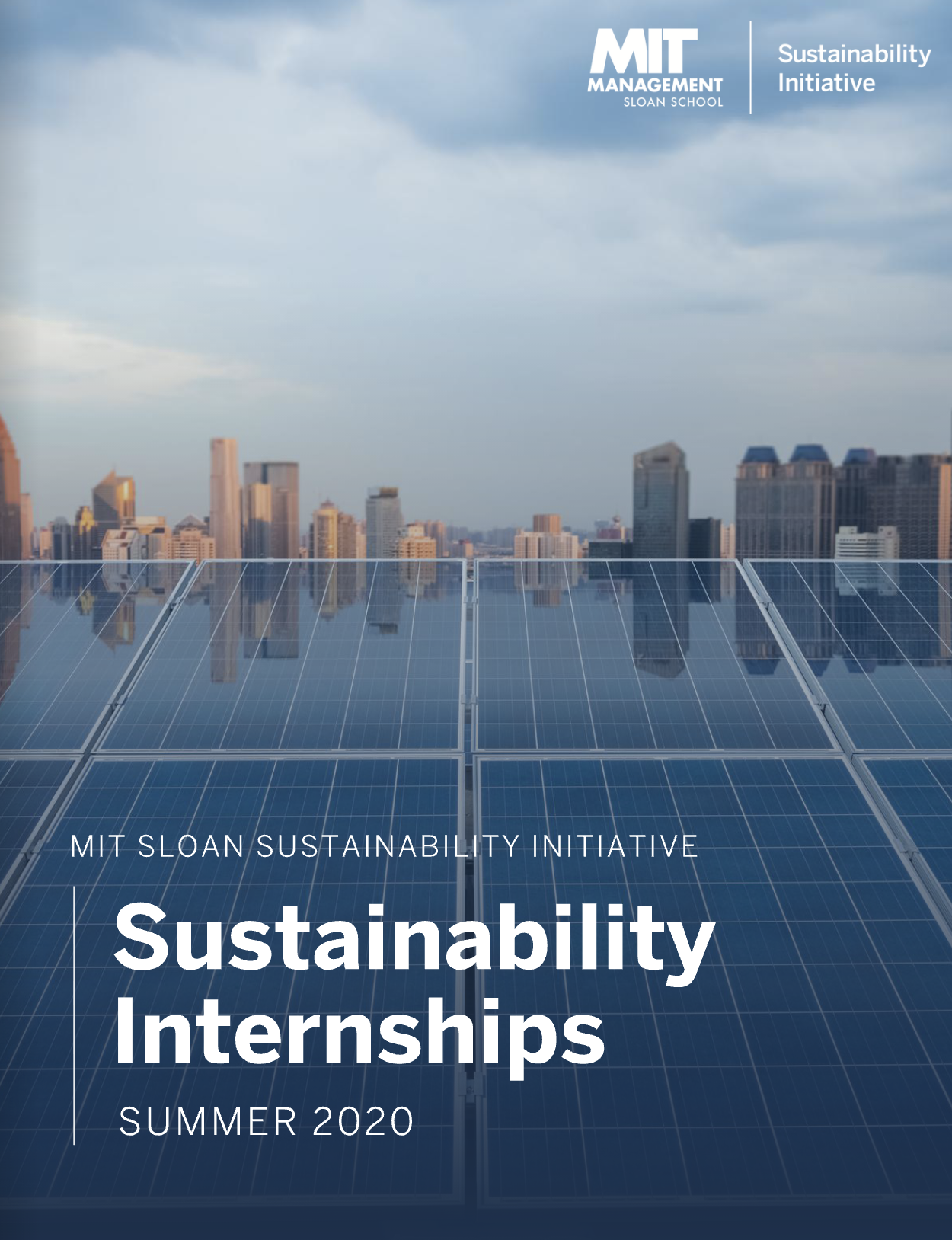 2020 Sustainability Intern Roundup Report Cover