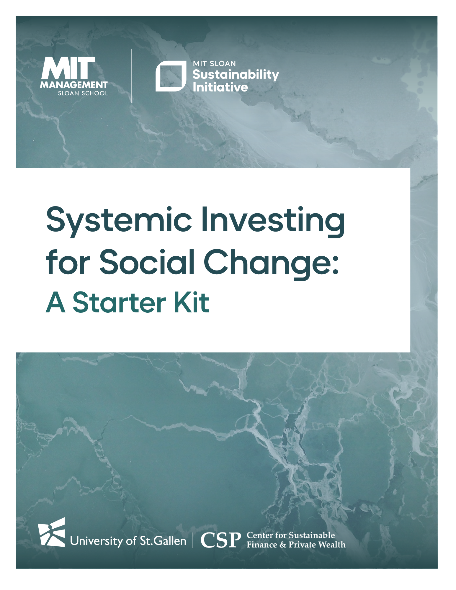 Cover photo of the starter guide