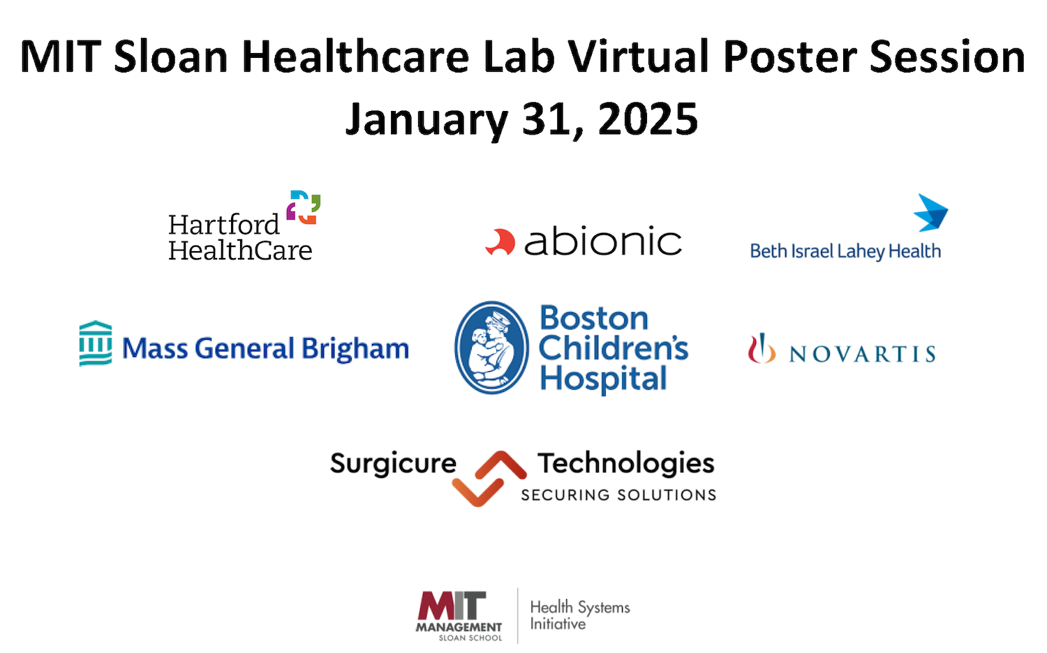 Healthcare Lab Teams' Presentations Address Real-World Challenges poster