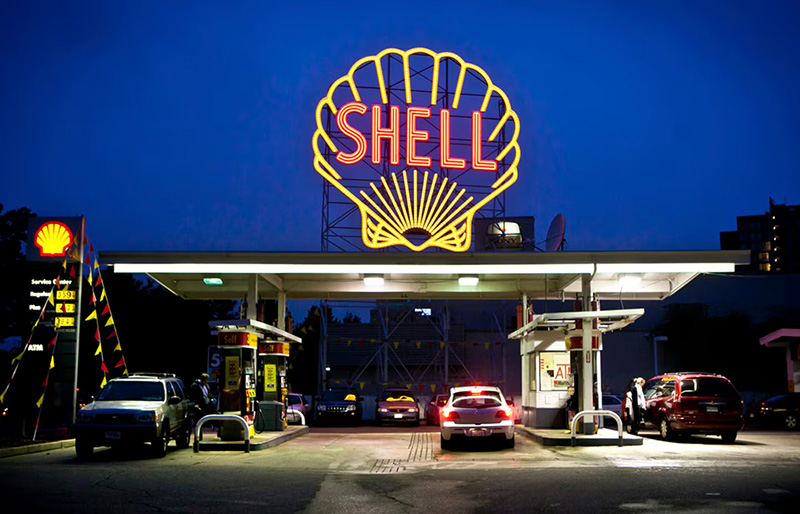 The Shell station on Memorial Drive in Cambridge as seen in a file photo.