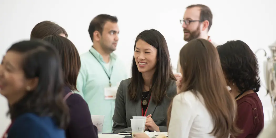 Networking at the conference