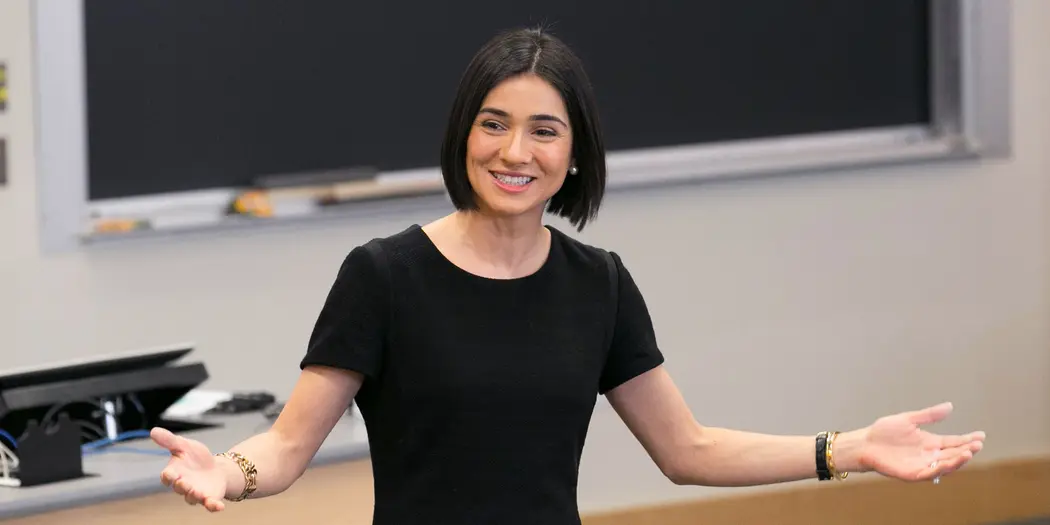 Zeynep Ton teaching at MIT Sloan