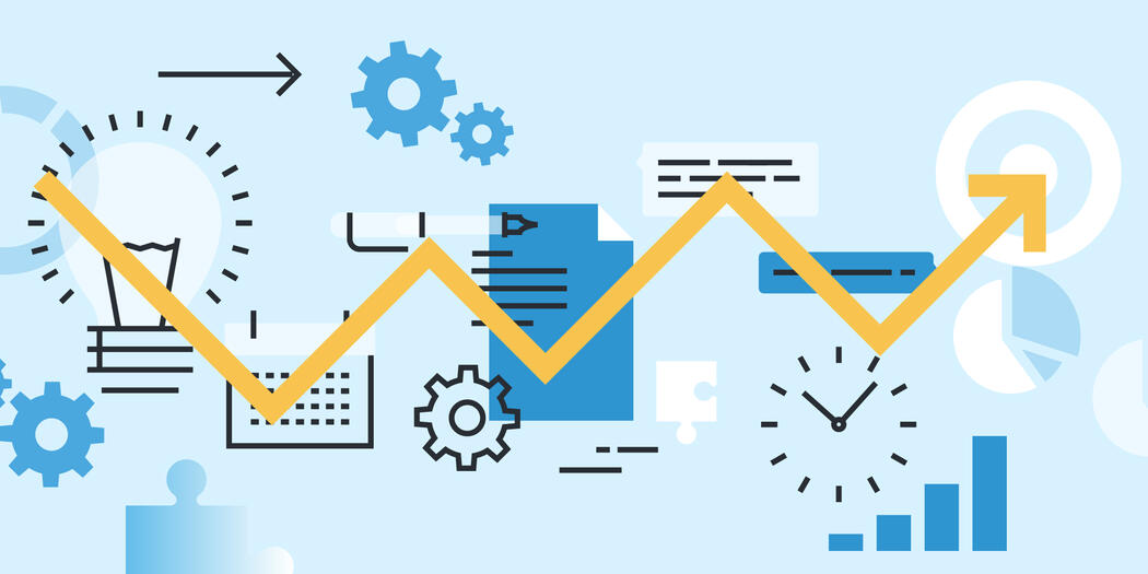 analytics graph with to-dos