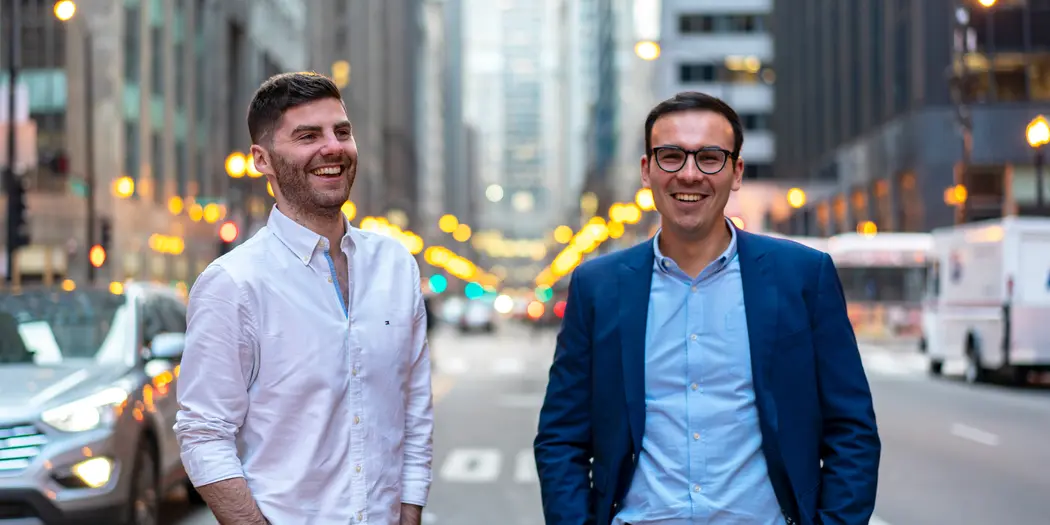 Brian Liston and Edward Woodford, the founders of Seed CX.