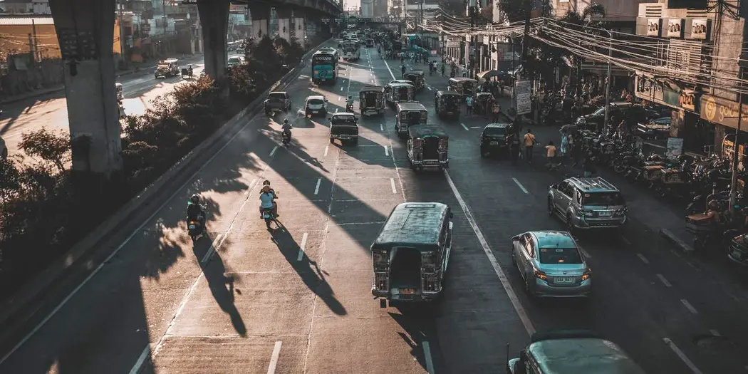 Traffic in Manila, Philippines