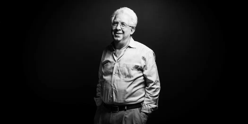 Black and white photo of Bob Pozen