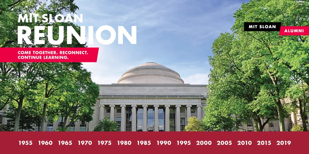 MIT Sloan Reunion 2020