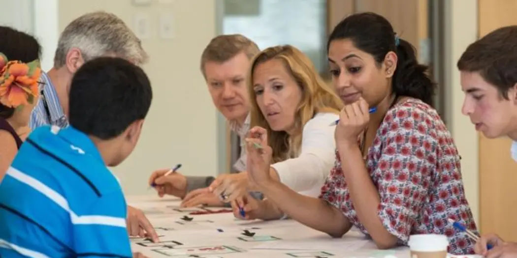 Playing the Beer Game at the MIT Sloan School of Management.
