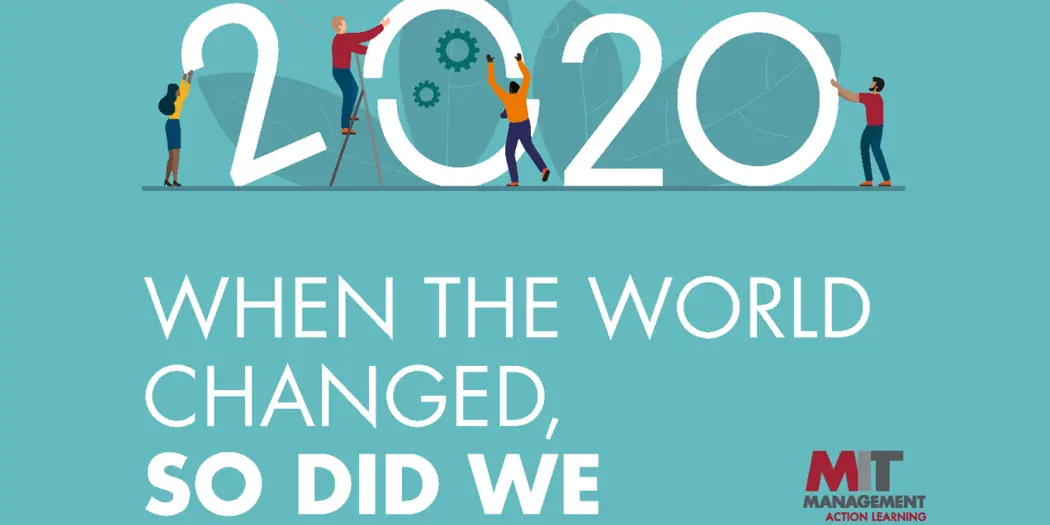 Graphic that says 2020: When the World Changed, So Did We