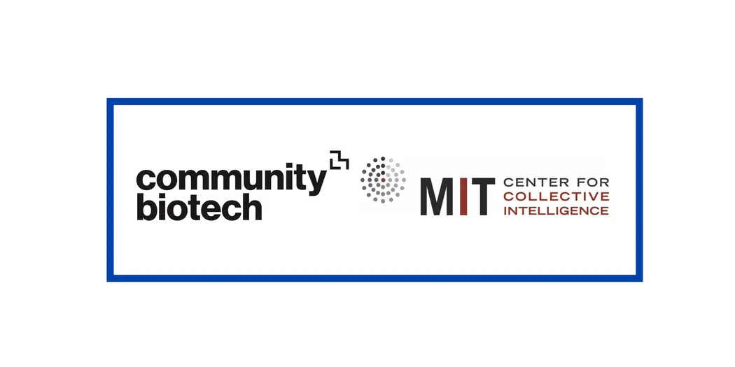 Community Biotech and MIT Center for Collective Intelligence logos.