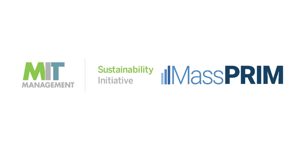 MIT Sloan Sustainability Initiative and Mass PRIM logos.