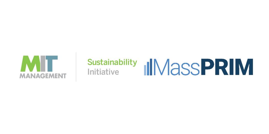 MIT Sloan Sustainability Initiative and Mass PRIM logos.