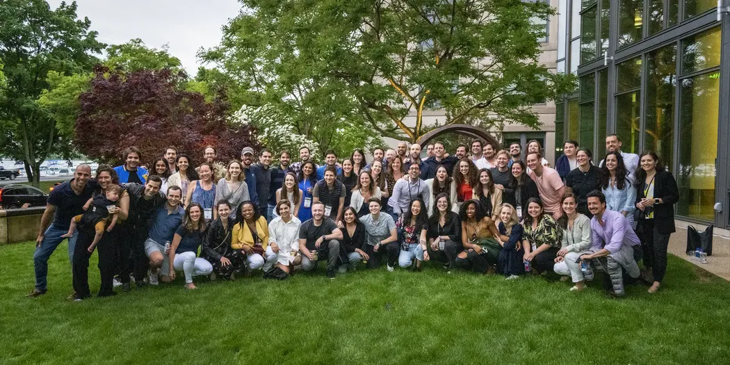 Class photo outside E62